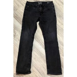 Salvage Supply Co Havoc Straight Slim Fit Jeans Black Buckle 30x30